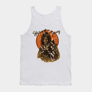 Harvest || Neil Young || cracked Tank Top